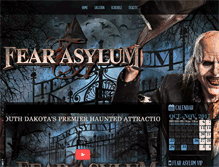 Tablet Screenshot of fear-asylum.com